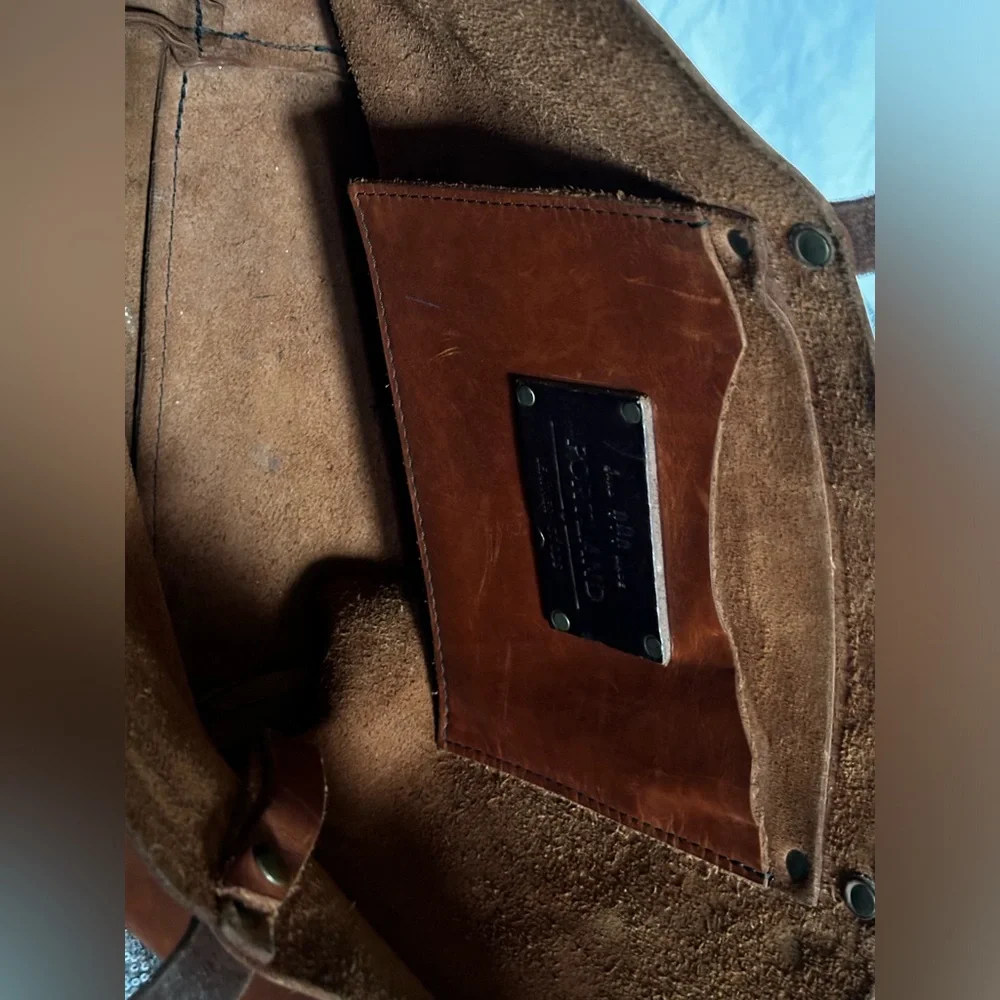 Portland Leather Honey Large Tote Bag - Picture 11 of 12